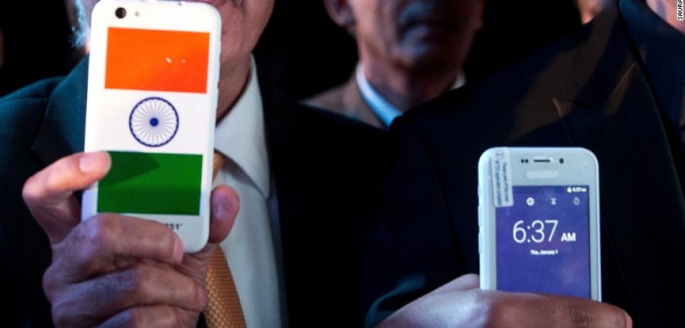 گوشی هوشمند ۴دلاری ساخت هند فردا وارد بازار می شود