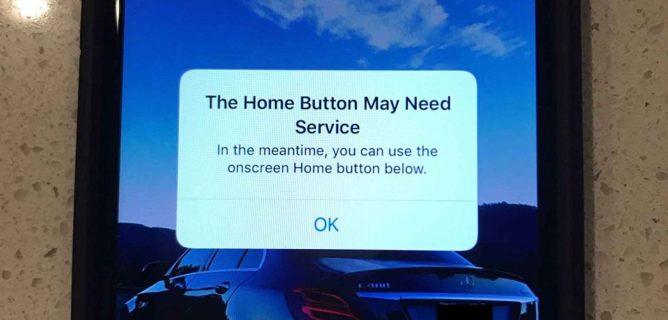 اگر دکمه home آیفون ۷ شما دچار اختلال شود، iOS به شما اطلاع می دهد!