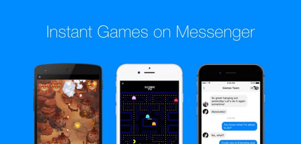 فیسبوک قابلیت Instant Gaming را به اپلیکیشن Messenger اضافه کرد