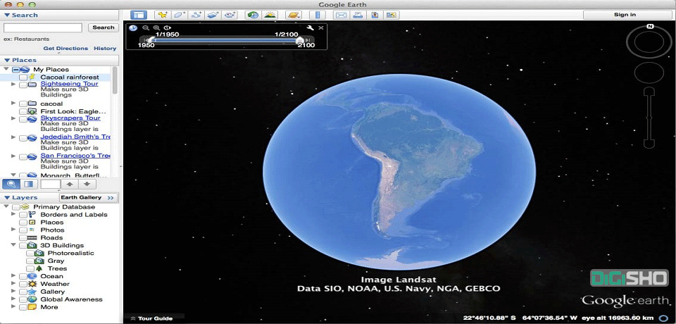 Google Earth، کل دنیا در دستان شماست.
