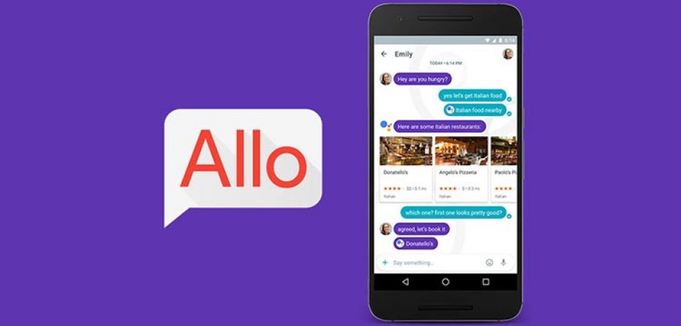 اپلیکیشن پیام رسان گوگل با نام Allo را همین حالا دانلود کنید