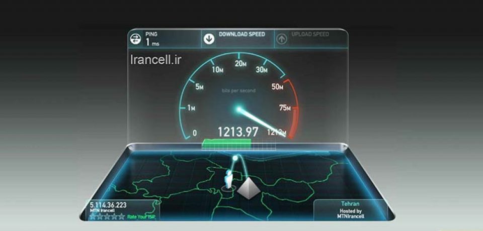 ۱۲۰۰ مگابیت بر ثانیه؛ رکورد سرعت اینترنت موبایل در ایران توسط ایرانسل