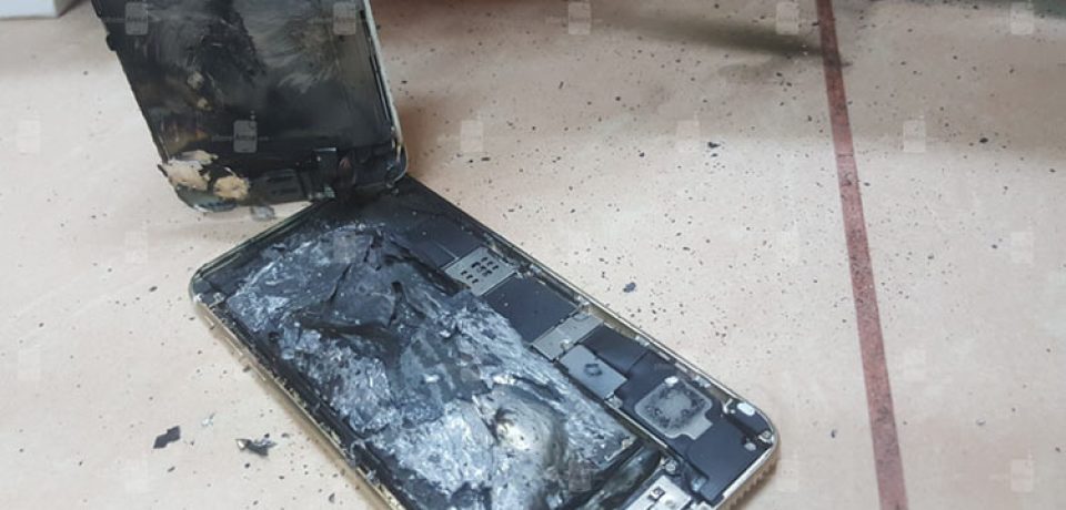 انفجار یک دستگاه آیفون ۶ اس پس از شارژ، نگرانی کاربران آیفون را دو چندان کرد!