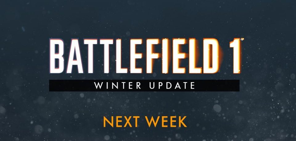 به روز رسانی تازه Battlefield 1 هفته آینده منتشر خواهد شد !